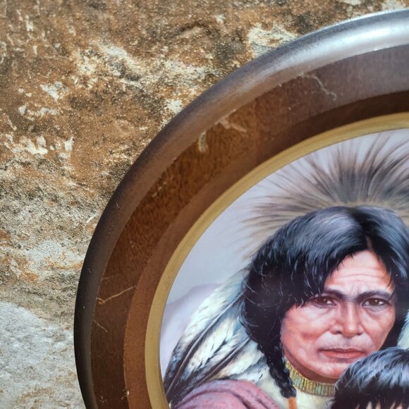 Vague Shadows The Cheyenne Nation Decorative Collector Plate by Perillo First Is - Picture 10 of 16